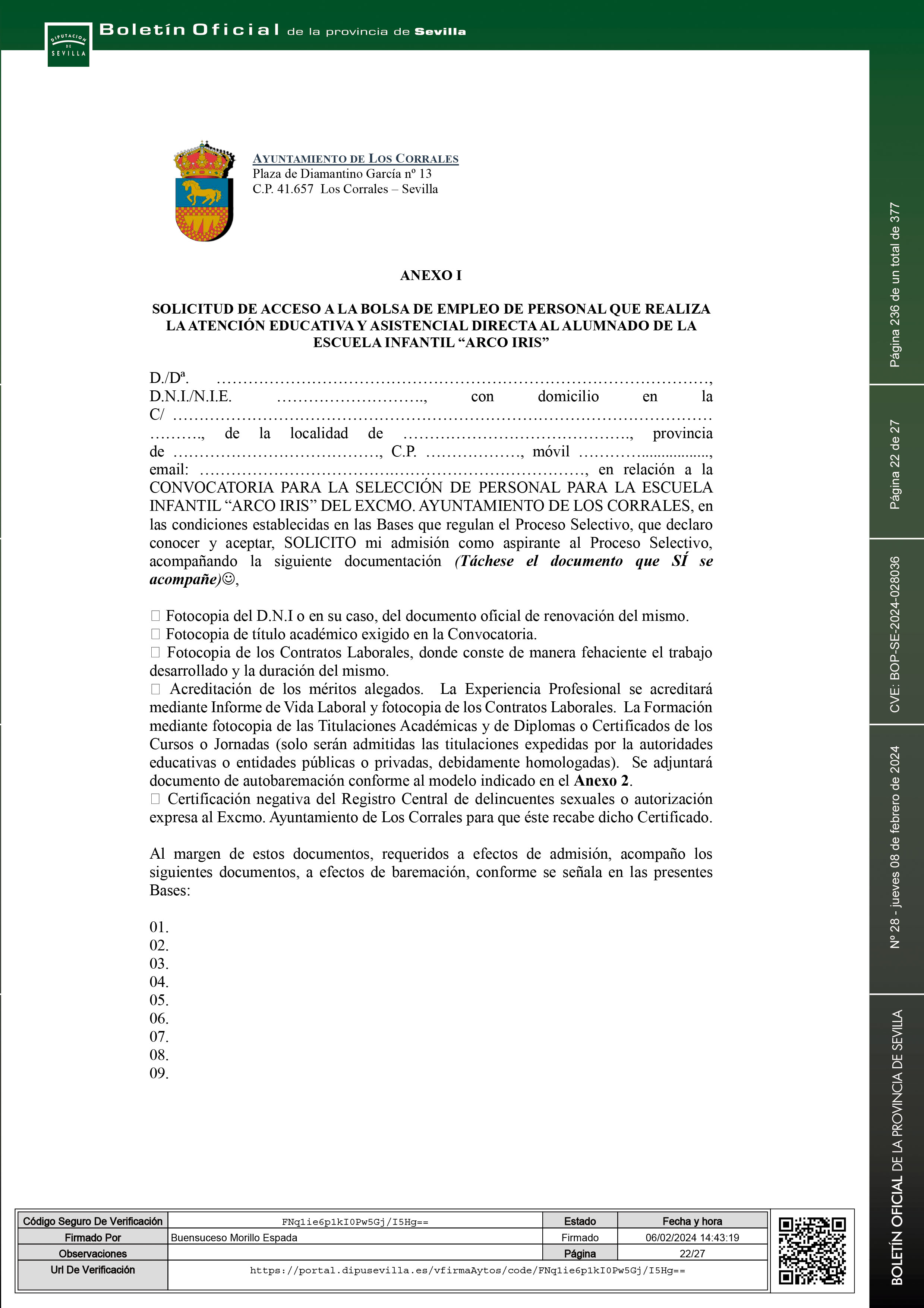 ANEXO I SOLICITUD Y ANEXO II AUTOBAREMO-1